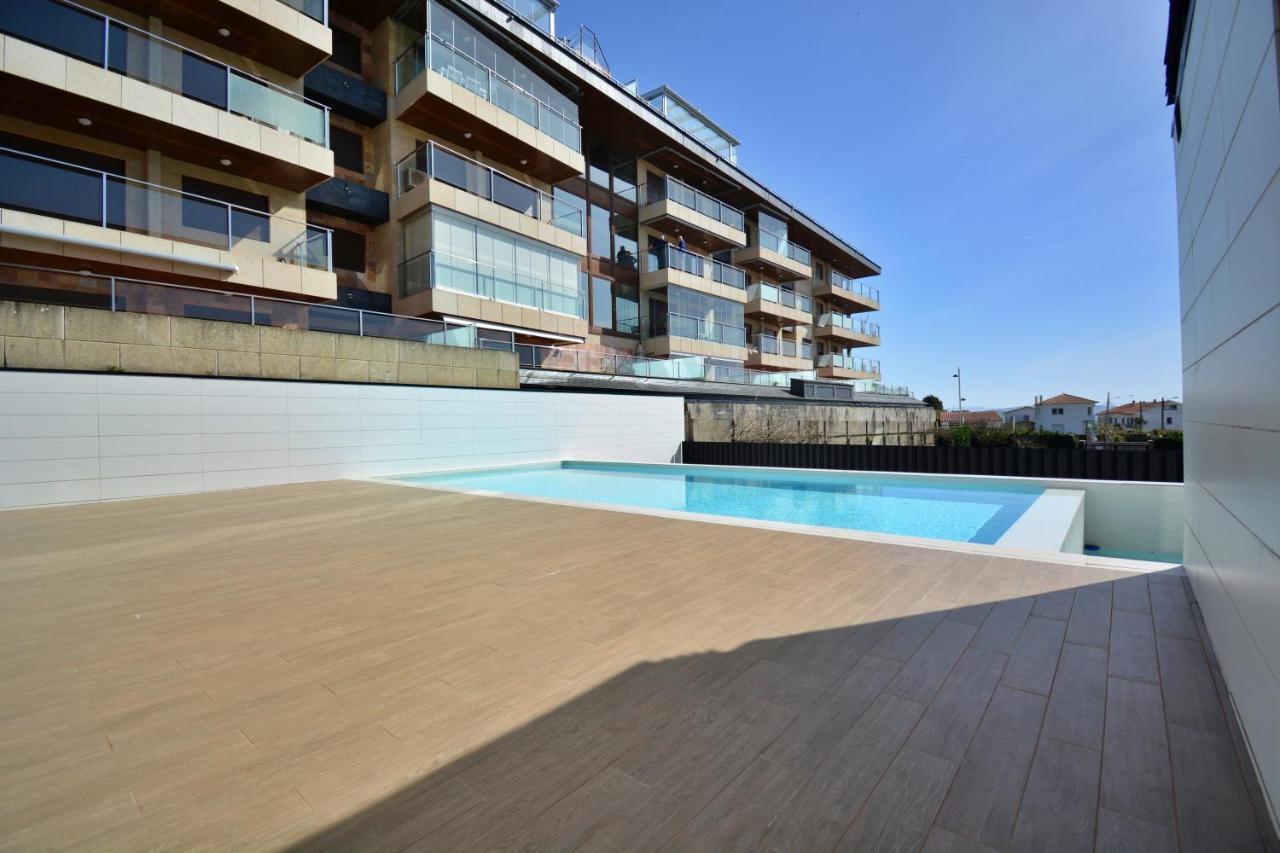 Precioso Apartamento Con Piscina En Sanxenxo Exterior foto